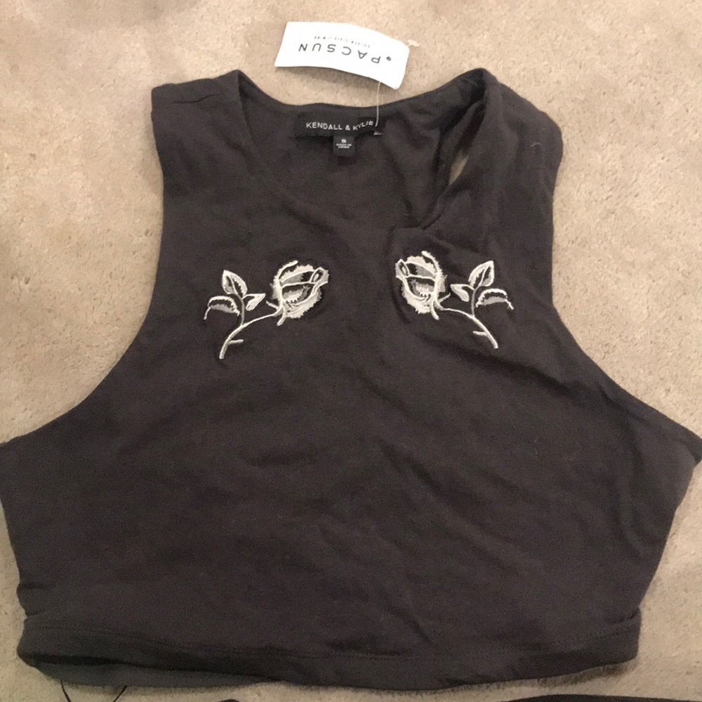 Kendall and Kylie crop top